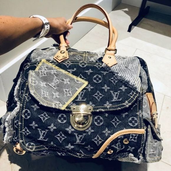 Louis Vuitton Handbags - Louis Vuitton monogram denim bowley handbag
